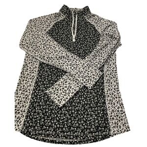 Ralph Lauren RLX Jacket 1/4 Zip Golf Women's Performance Wyndham Floral - SMALL